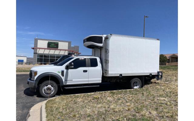 2019 Ford F550 XL Reefer/Freezer Food Distribution Truck For Sale In Colorado Spring, Colorado 80921