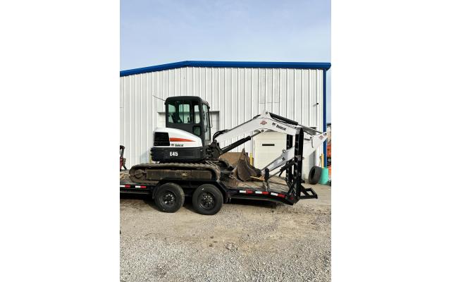 2015 Bobcat E45 Crawler Excavator For Sale In Lee's Summit, Missouri 64081