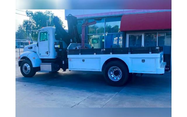 2015 Peterbilt 337 Knuckle Boom Crane Truck For Sale In Banning, California