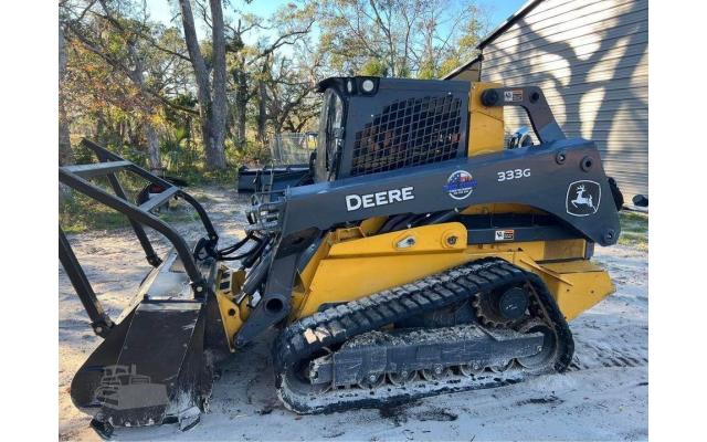 2022 John Deere 85G Crawler Excavator + 2021 John Deere 333G Track Skid Steer  Package Deal