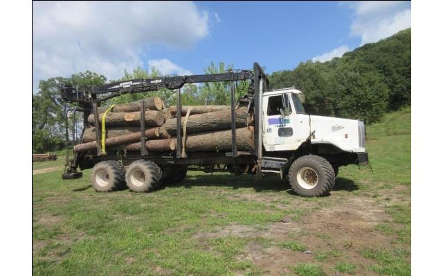 1993 Autocar Logging Truck For Sale In Gays Mills, Wisconsin 54631